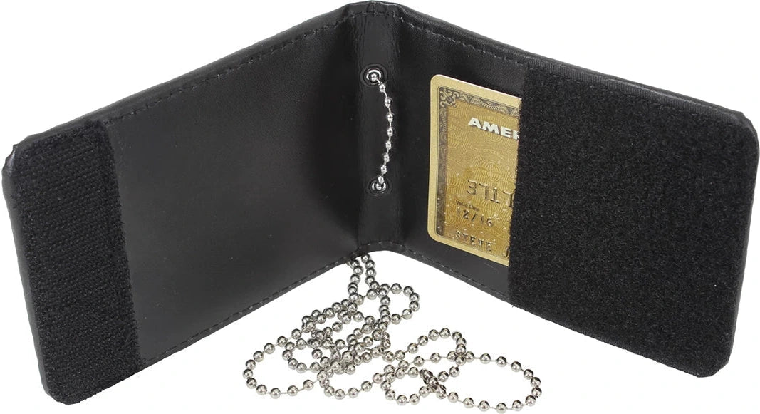 Leather Neck Identification Holder