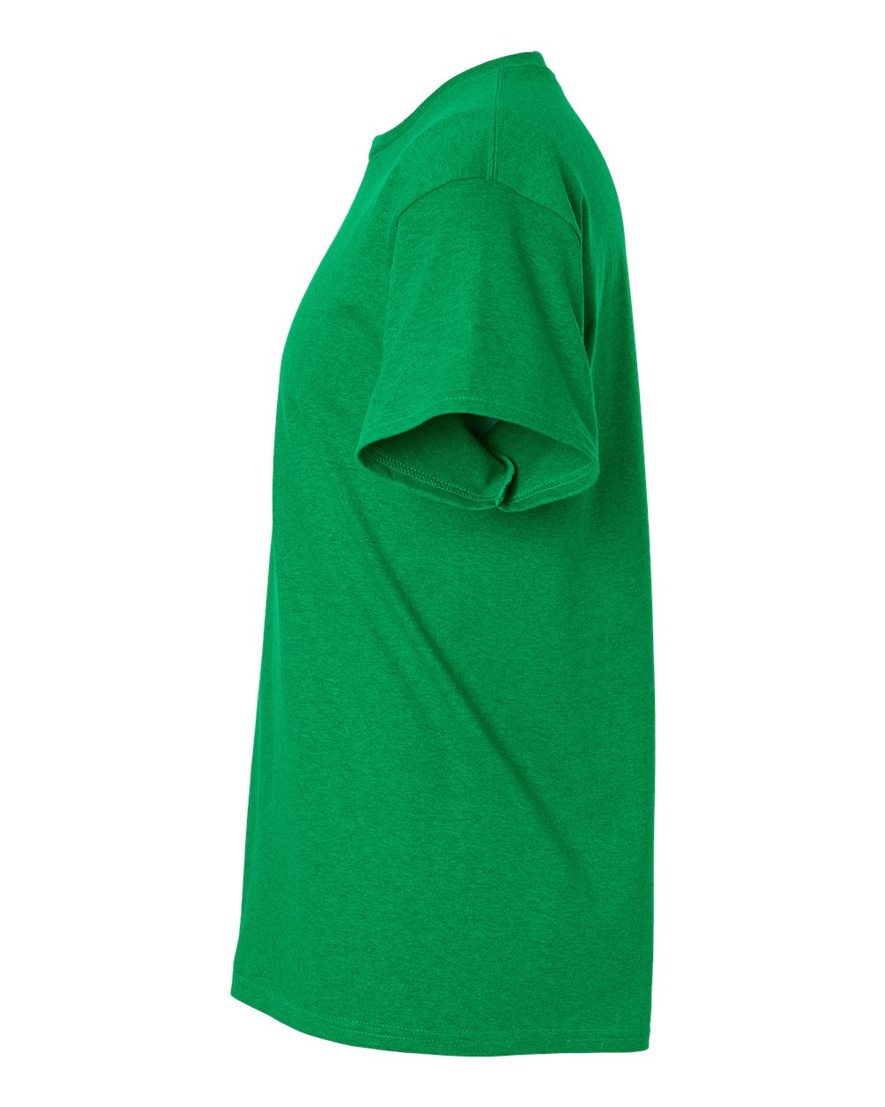 Left View of Antique Irish Green Ultra Cotton® T-Shirt - 2000