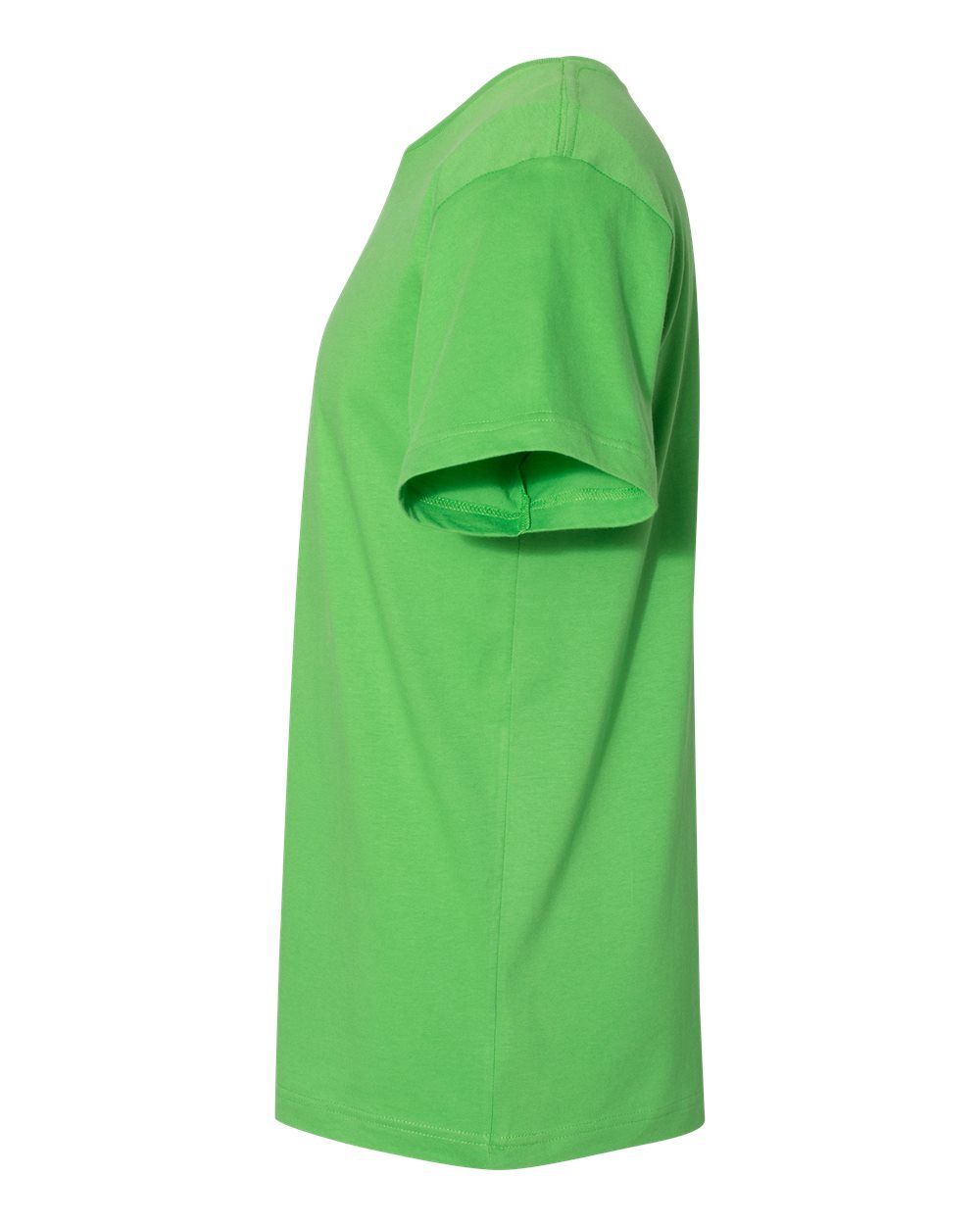 Left View of Apple Fine Jersey Tee - 6901