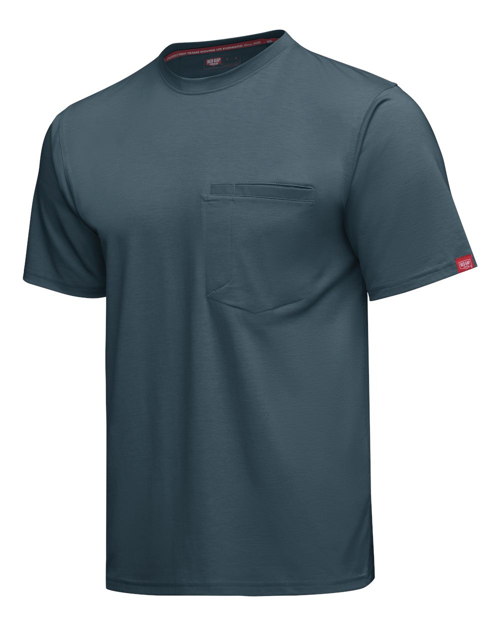 Left View of Arctic Cooling Pocket T-Shirt - Tall Sizes - TKM2T