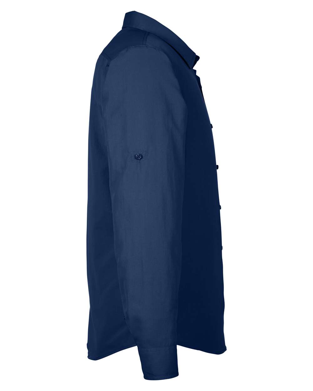 Rear View of Arctic Navy Aerobora Woven Shirt - M14089