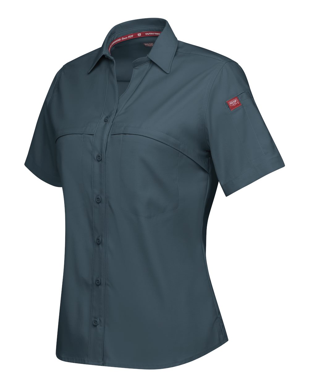 Left View of Arctic Women&#39;s Cooling Work Shirt - TSW1