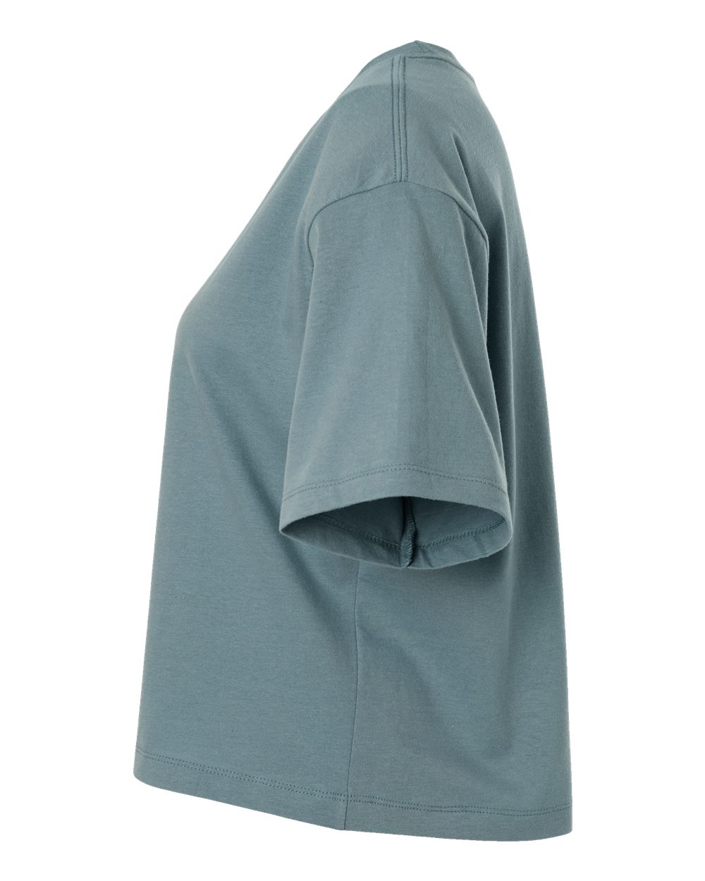 Left View of Arctic Women&#39;s Fine Jersey Boxy Tee - 102