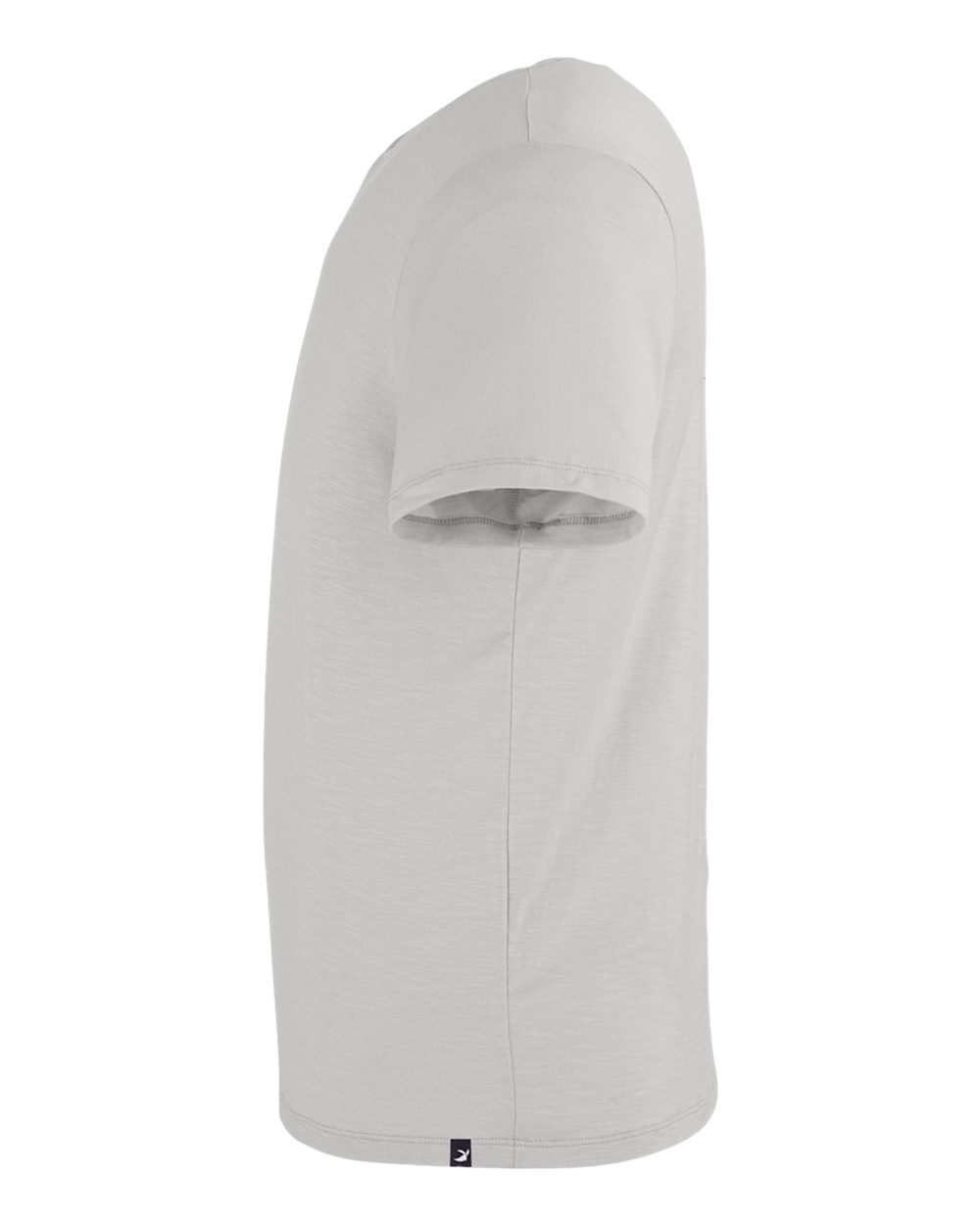 Rear View of Ash Grey Lumasof T-Shirt - MDP1655