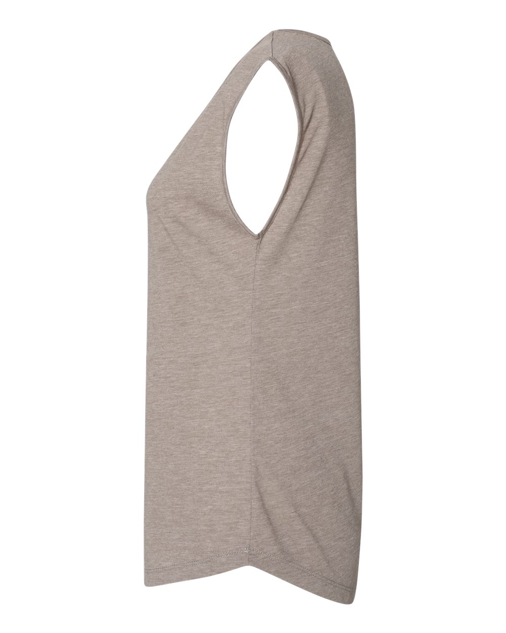 Left View of Ash Women&#39;s Festival Sleeveless Deep V-Neck T-Shirt - 5040