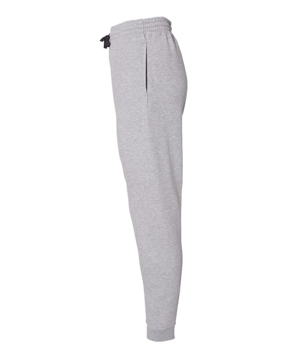 Left View of Athletic Heather Nublend® Joggers - 975MPR