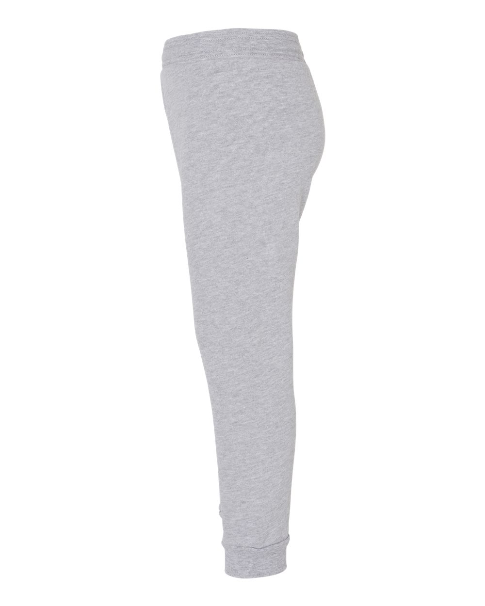 Left View of Athletic Heather Toddler Sponge Fleece Jogger Sweatpants - 3727T