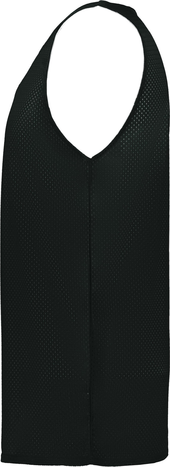 Left View of BA BLACK/WHITE MESH REVERSIBLE JERSEY