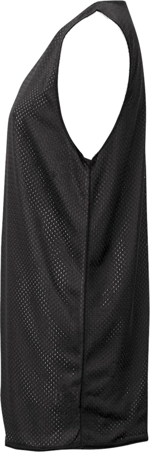 Left View of BA BLACK/WHITE YOUTH MESH REVERSIBLE JERSEY