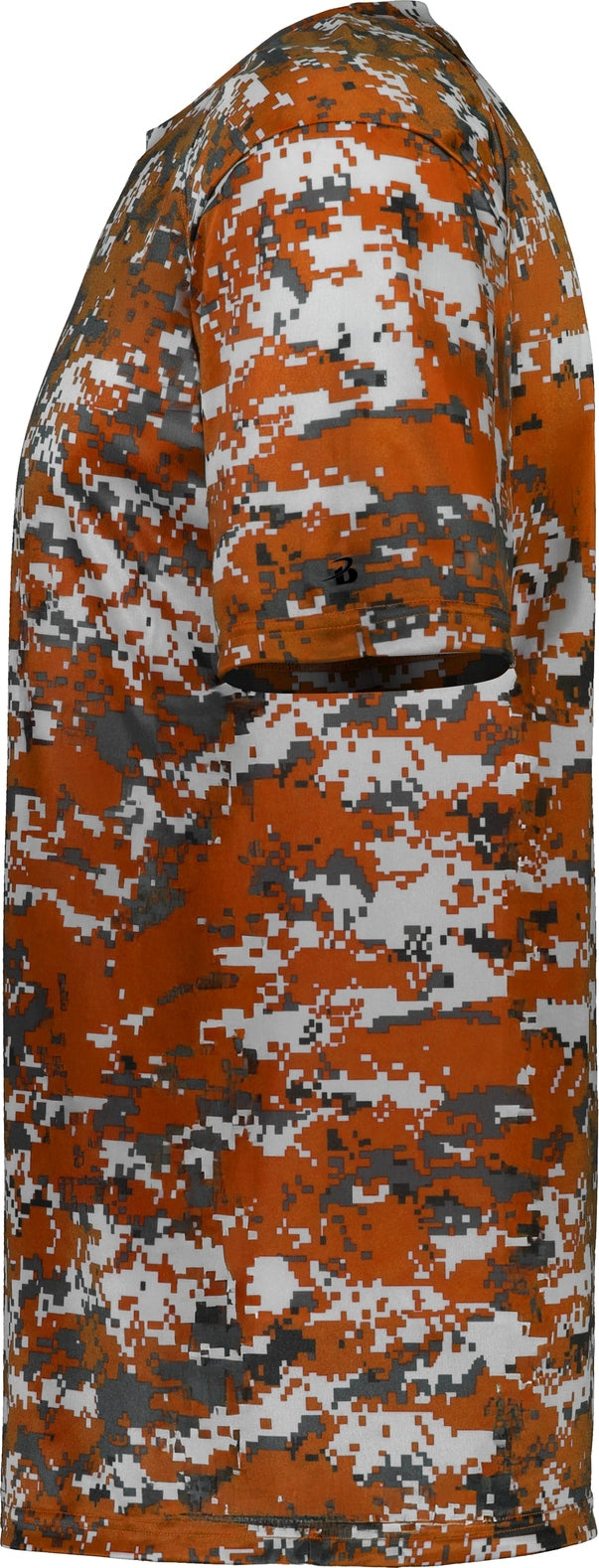 Left View of BA BT. ORANGE DIGITAL DIGITAL TEE