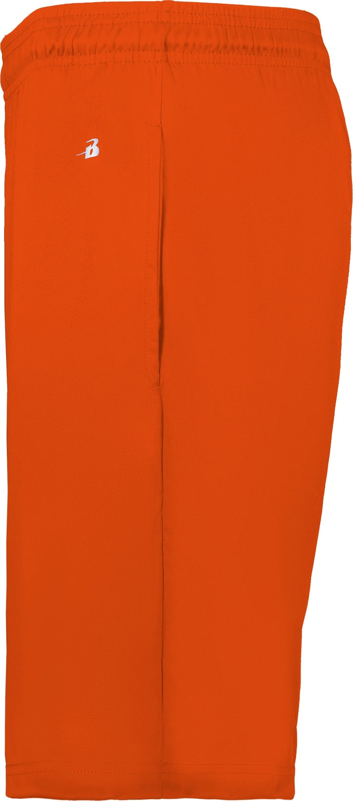 Left View of BA BURNT ORANGE B-CORE POCKETED SHORT