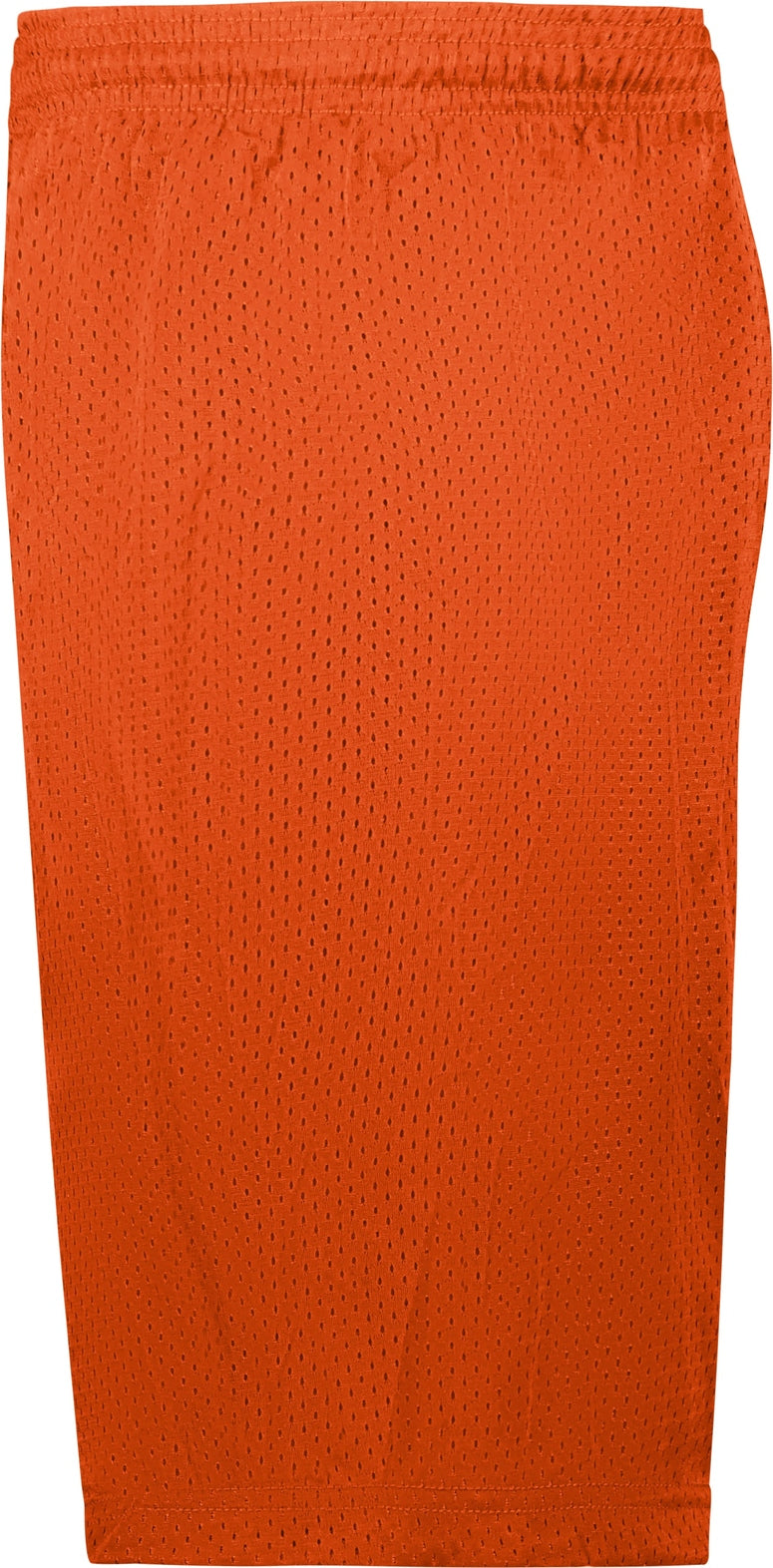 Left View of BA BURNT ORANGE MESH/TRICOT SHORT