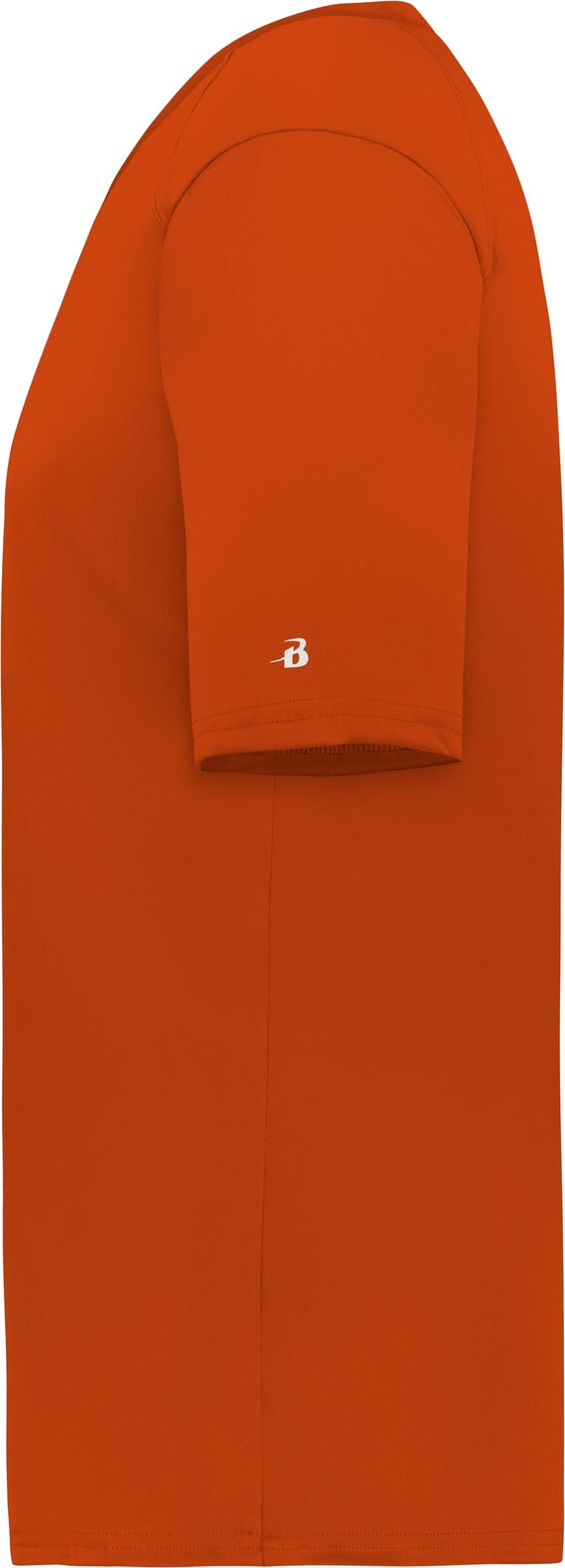 Left View of BA BURNT ORANGE YOUTH B-CORE V-NECK TEE
