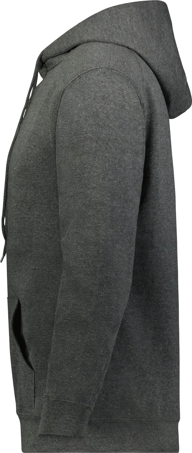 Left View of BA CHARCOAL C2 FLEECE HOODIE