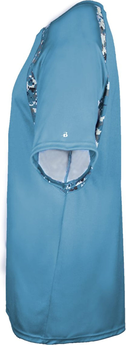 Left View of BA COL BL/COL BL DIGI DIGITAL HOOK TEE