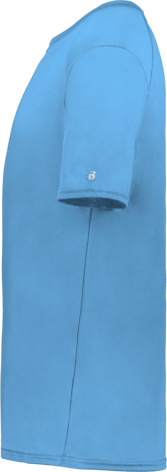 Left View of BA COLUMBIA BLUE B-CORE TEE