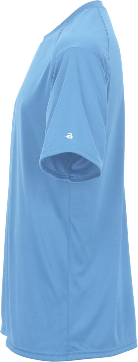 Left View of BA COLUMBIA BLUE B-TECH TEE