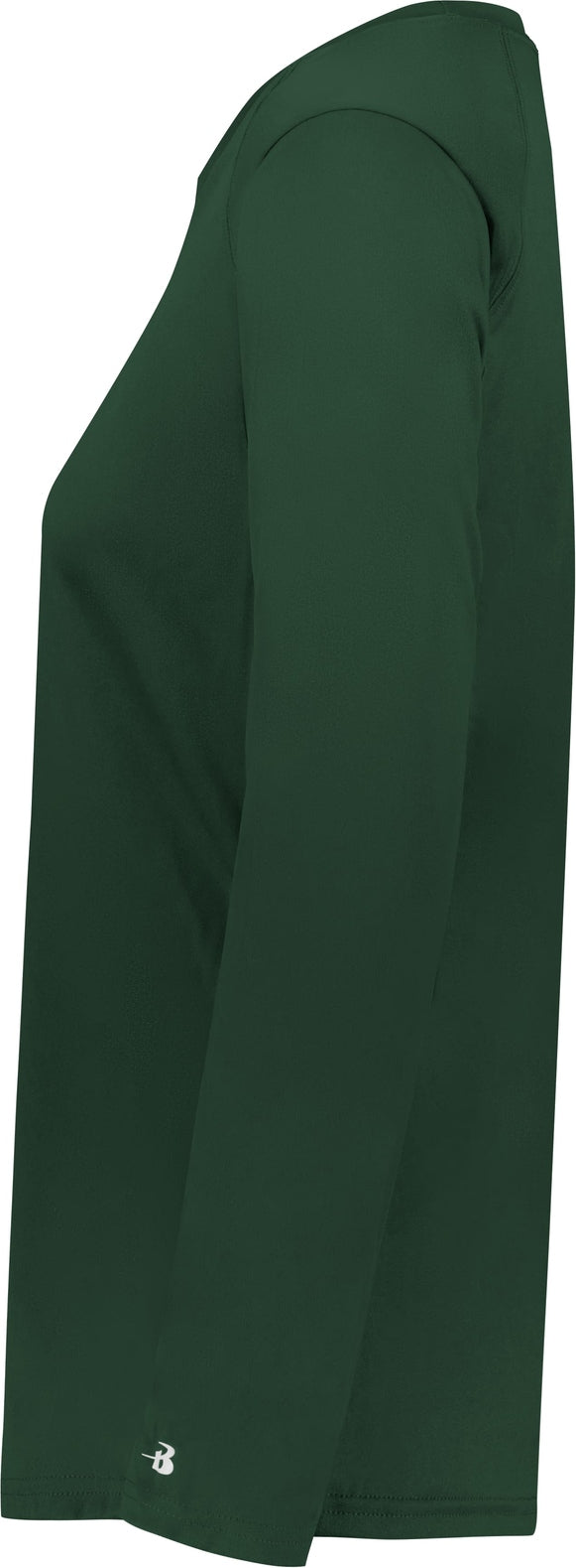 Left View of BA FOREST LADIES B-CORE L/S TEE