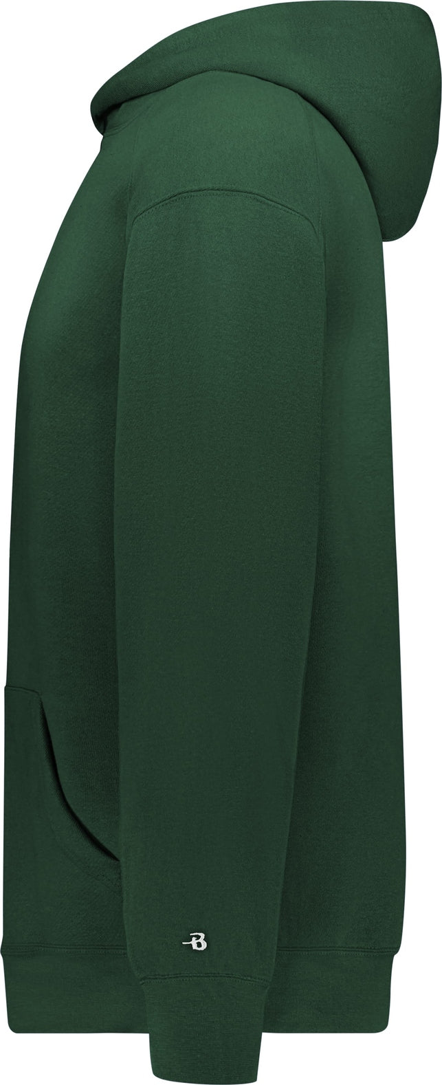 Left View of BA FOREST YOUTH ATHLTIC FLEECE HOODIE