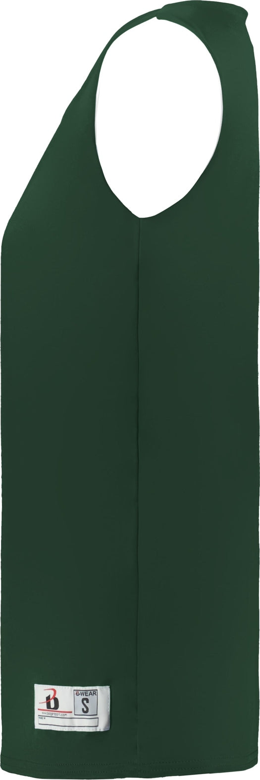 Left View of BA FOREST/WHITE LADIES B-CORE REVERSIBLE JERSE