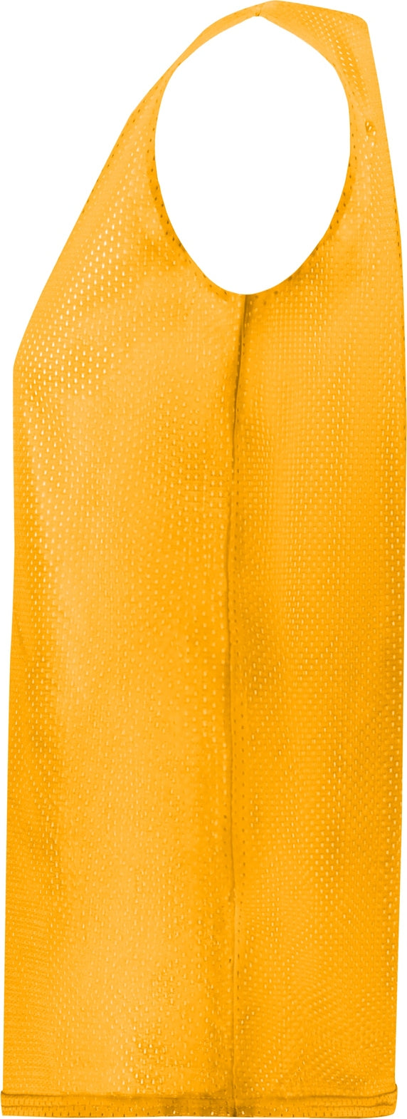 Left View of BA GOLD/WHITE LADIES MESH REVERSIBLE JERSEY