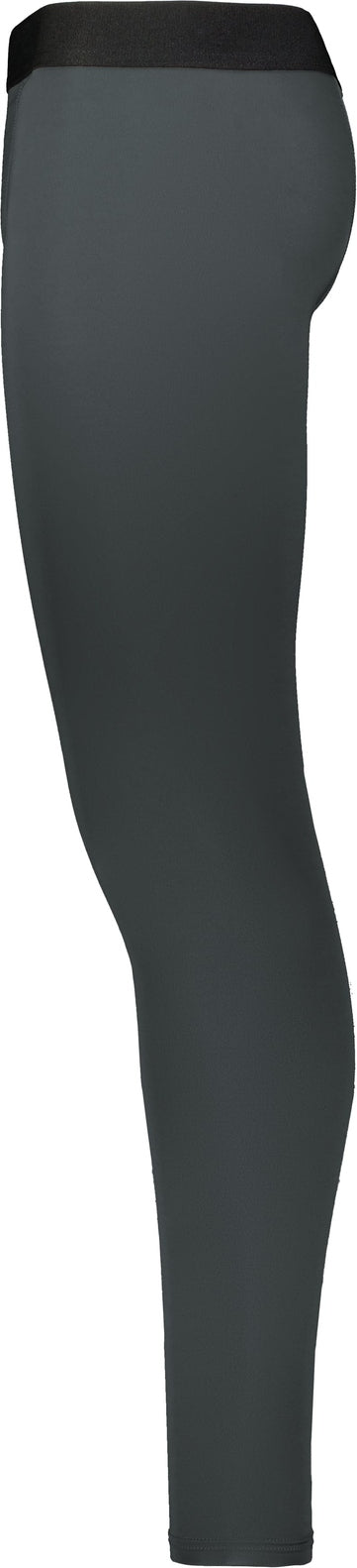 Left View of BA GRAPHITE FULL LENGTH COMPRESSION TIGHT