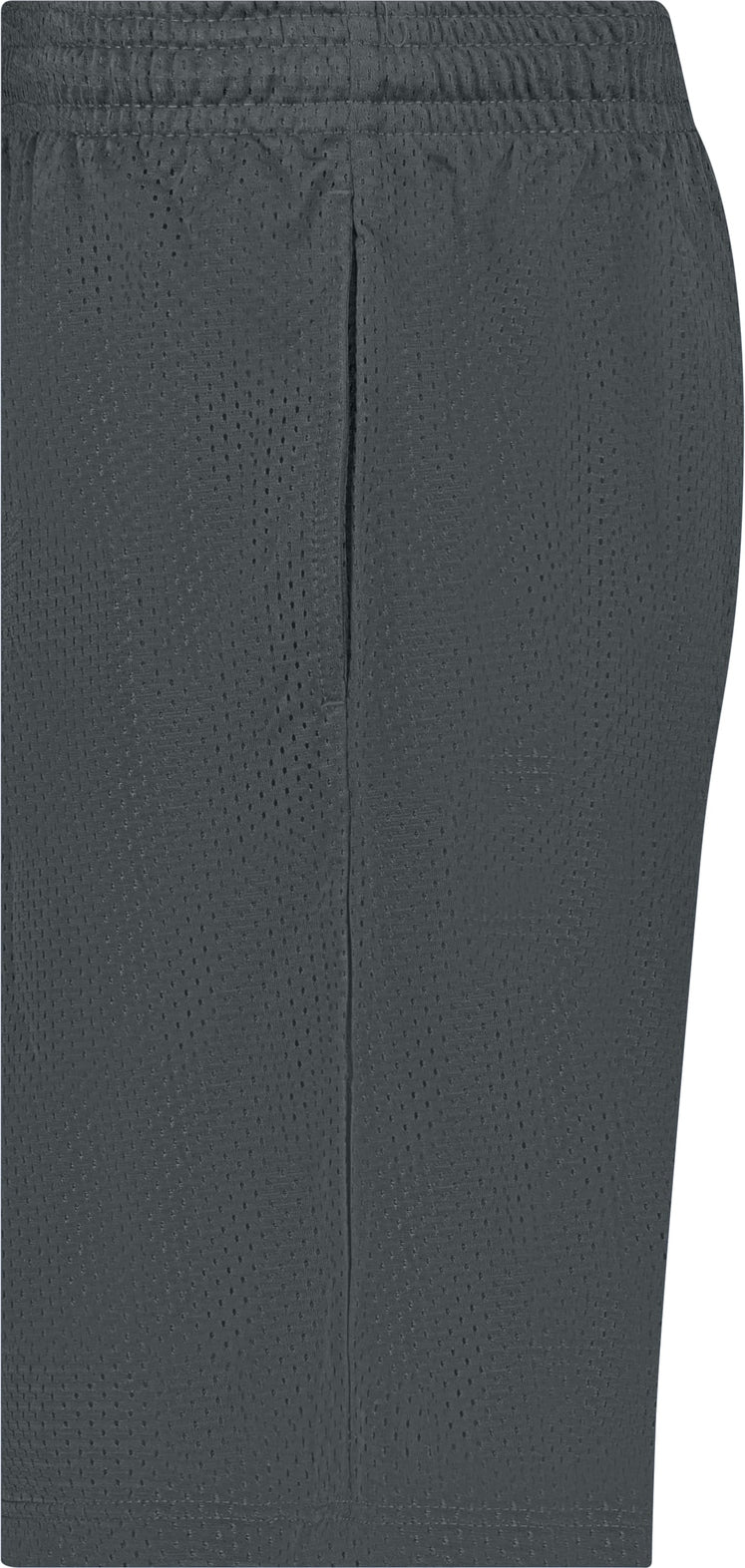 Left View of BA GRAPHITE POCKETED MESH SHORT