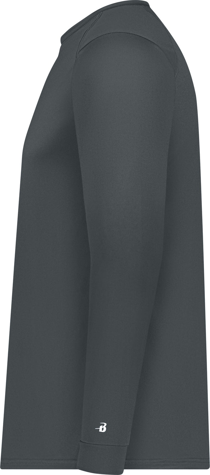 Left View of BA GRAPHITE YOUTH B-CORE L/S TEE