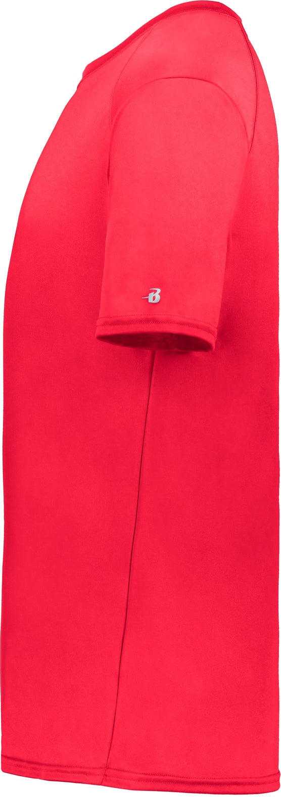 Left View of BA HOT CORAL B-CORE TEE