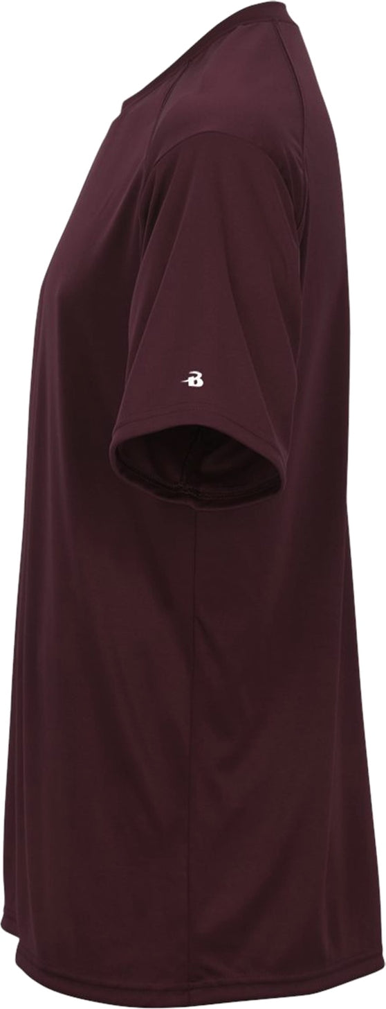 Left View of BA MAROON B-TECH TEE