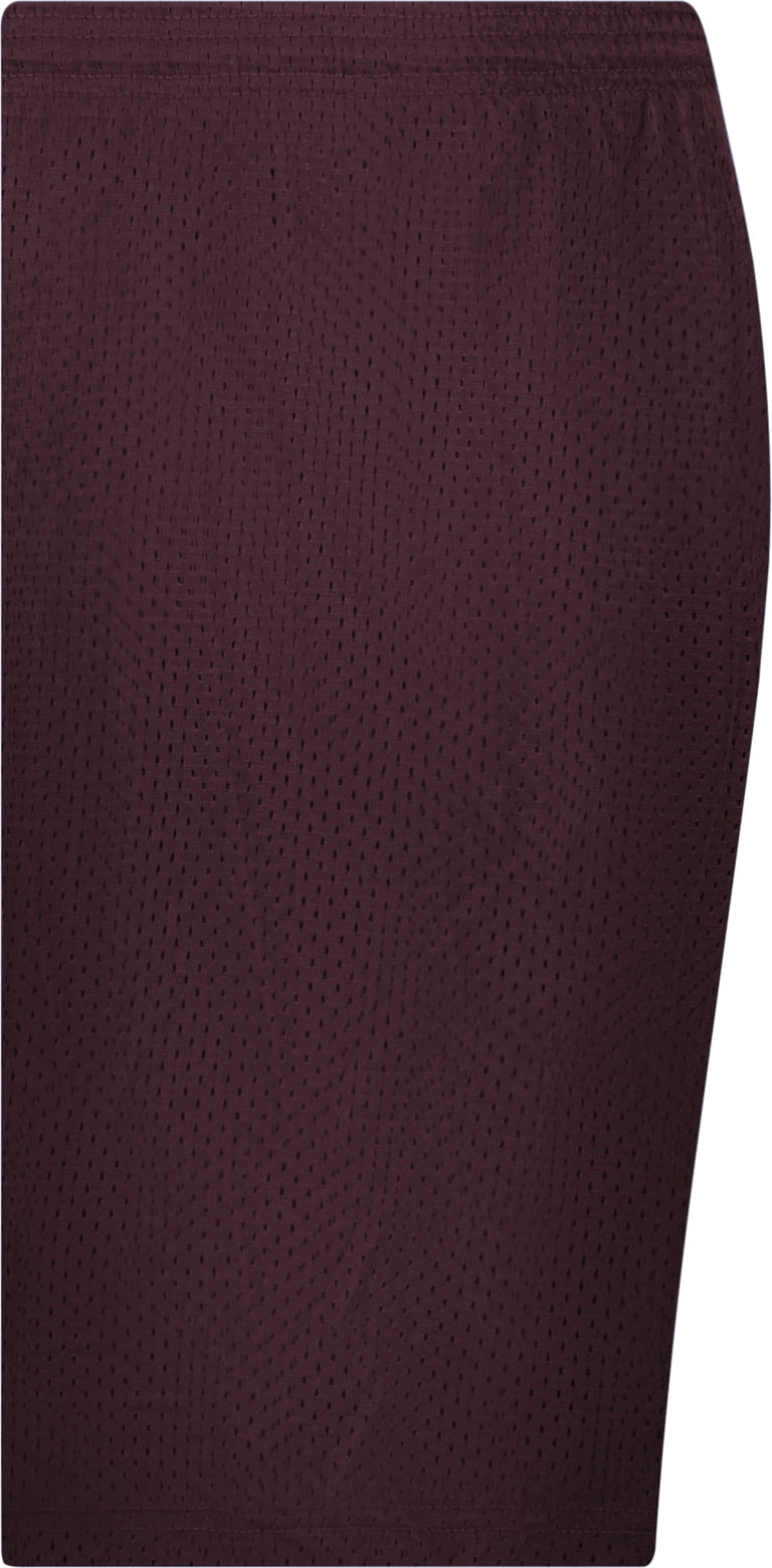 Left View of BA MAROON C2 MESH SHORT 9""