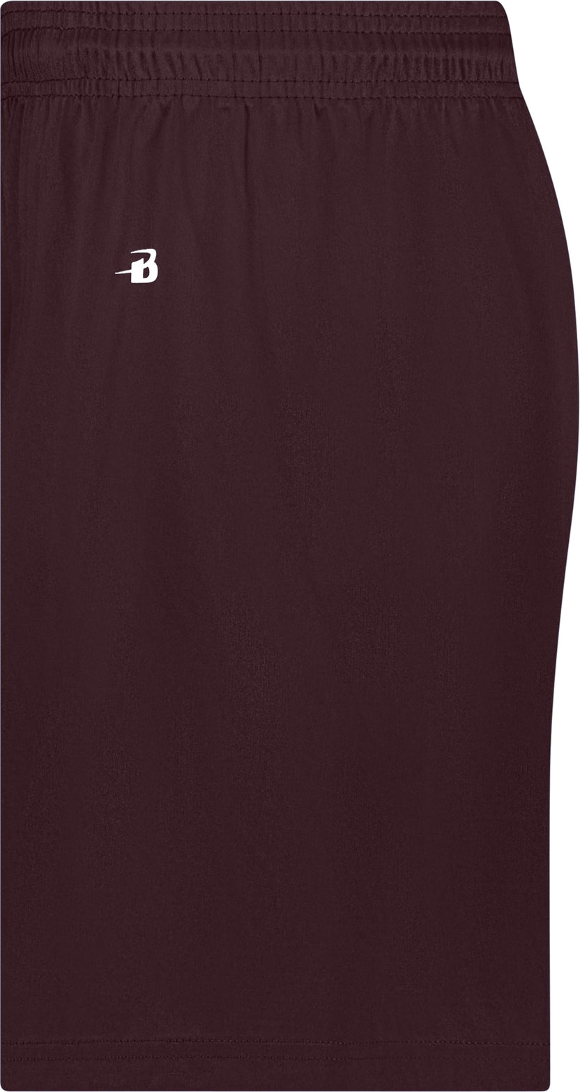 Left View of BA MAROON GIRLS B-CORE SHORT
