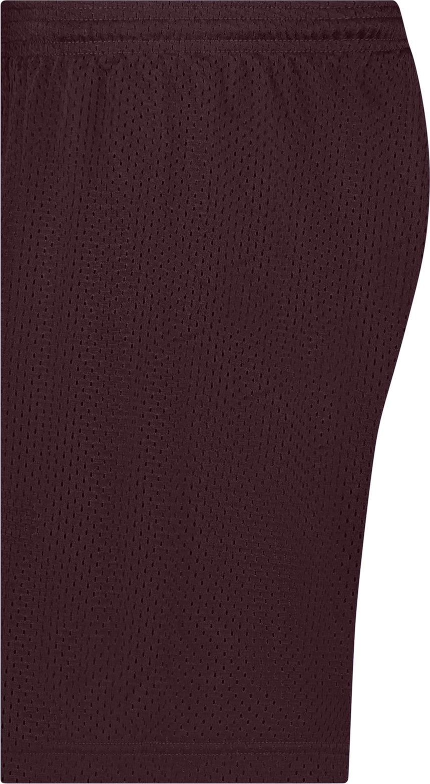 Left View of BA MAROON LADIES MESH/TRICOT SHORT