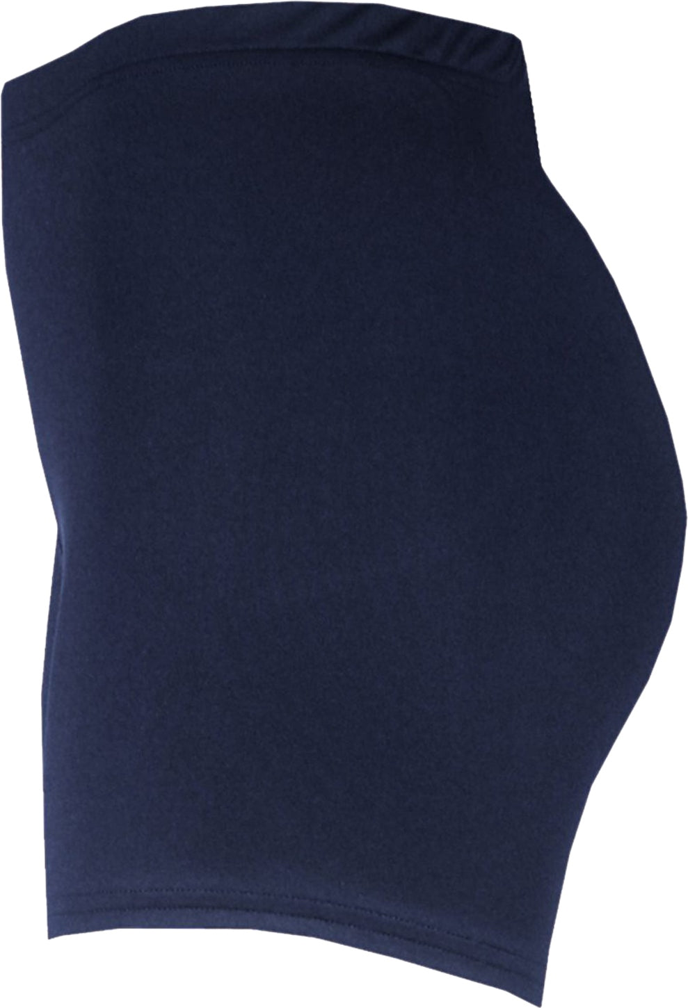 Left View of BA NAVY COMPRESSION LADIES SHORT