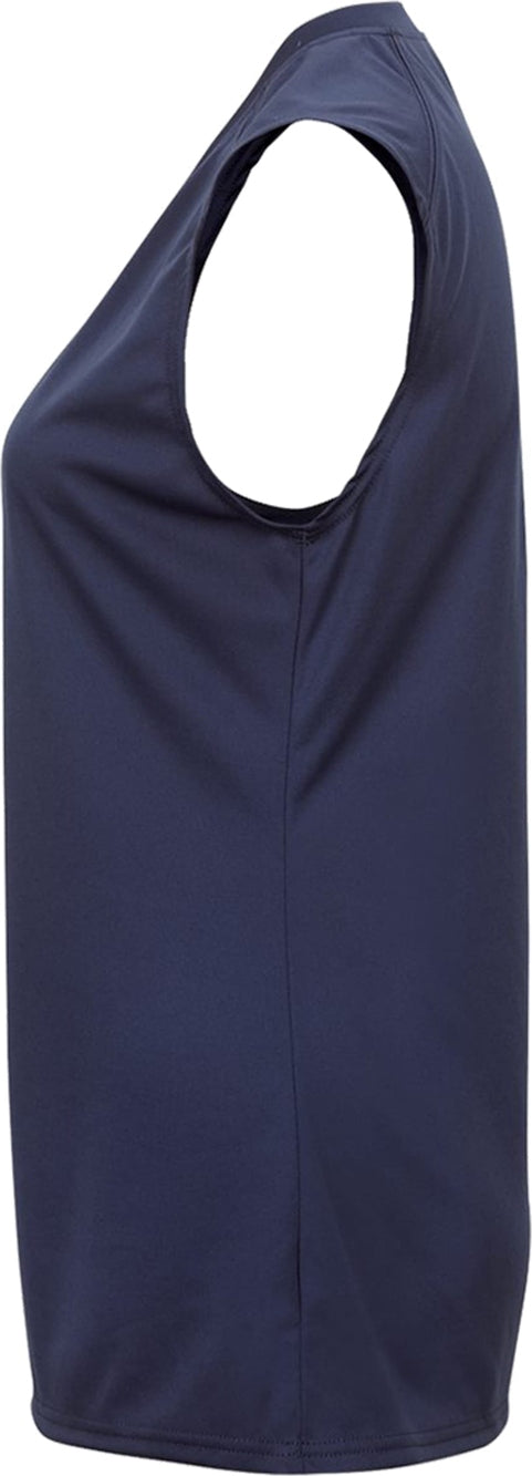 Left View of BA NAVY GIRLS B-CORE SLEEVELESS TANK