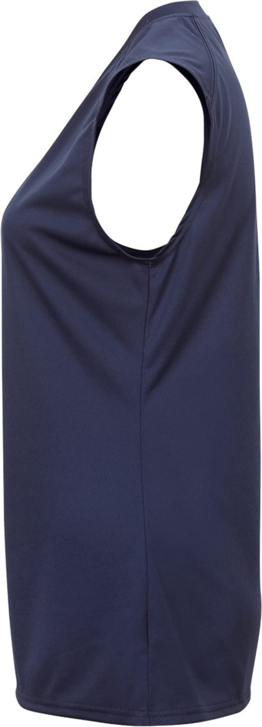 Left View of BA NAVY LADIES B-CORE SLEEVELESS TANK