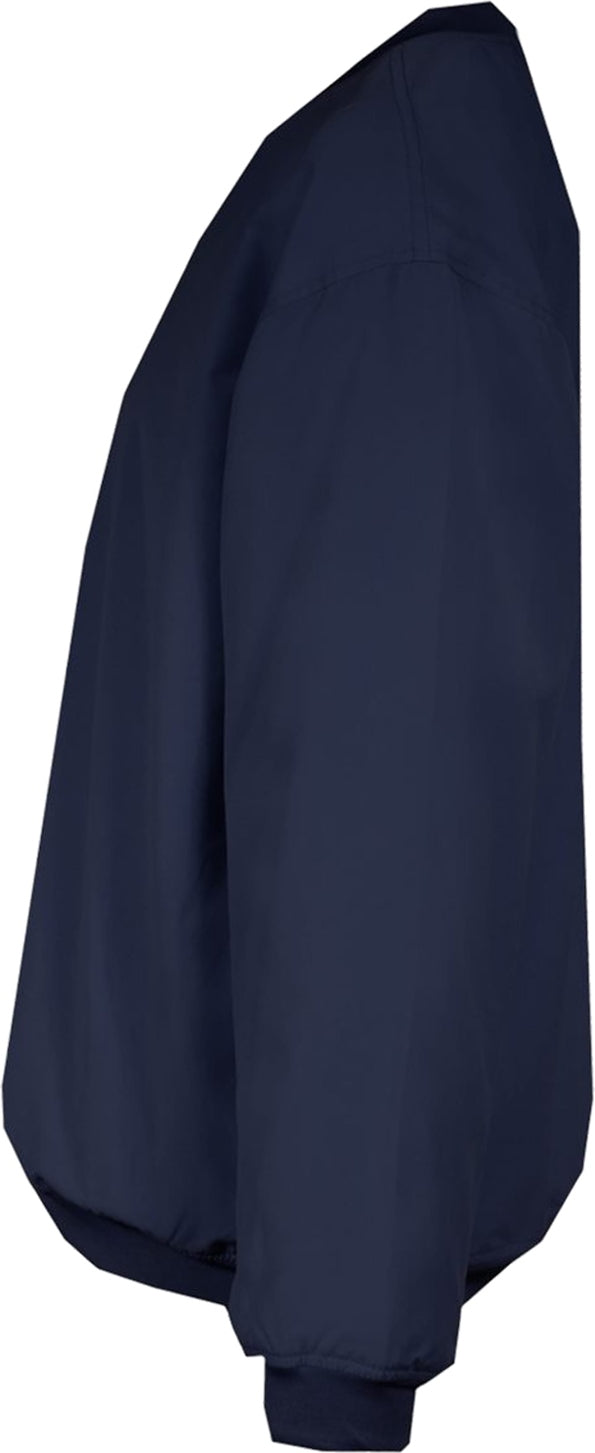 Left View of BA NAVY MICROFIBER WINDSHIRT