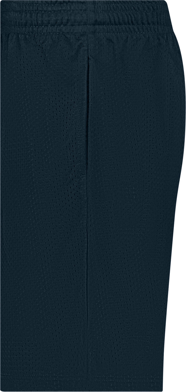 Left View of BA NAVY POCKETED MESH SHORT