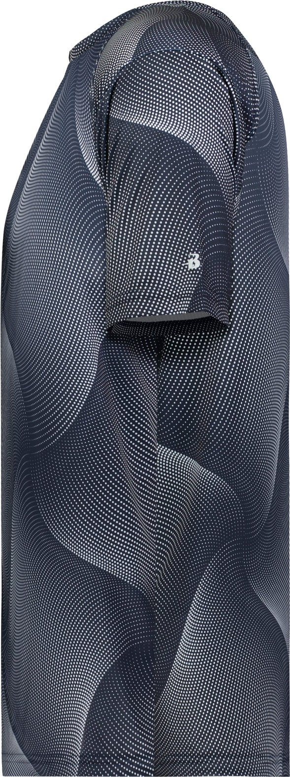 Left View of BA NAVY WARP WARP TEE