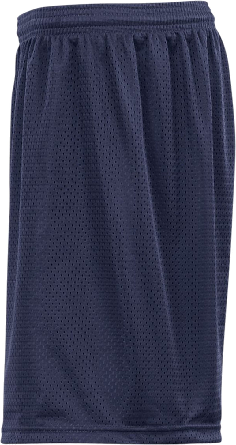 Left View of BA NAVY YOUTH MESH/TRICOT SHORT