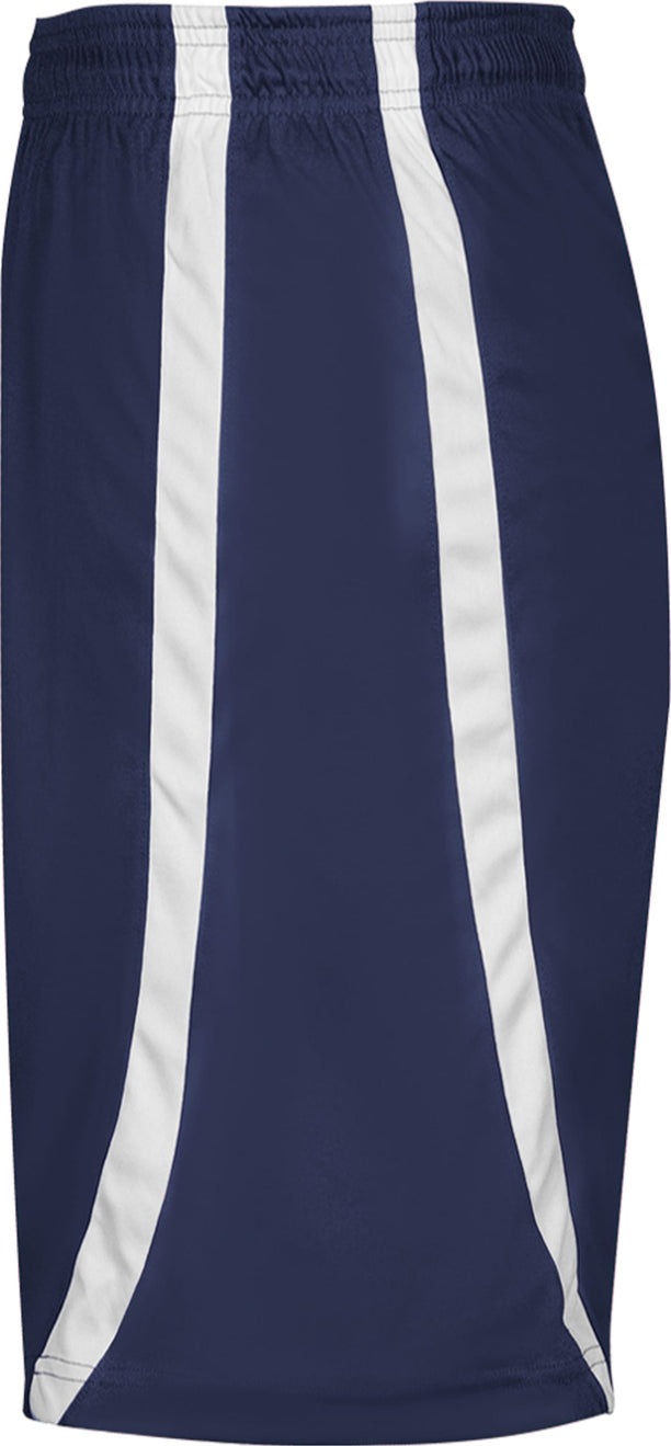 Left View of BA NAVY/WHITE B-SLAM REV. SHORT