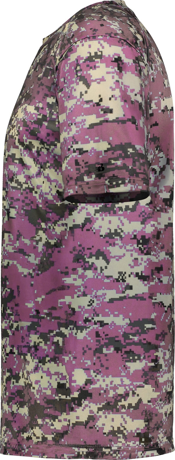 Left View of BA PINK DIGITAL DIGITAL TEE