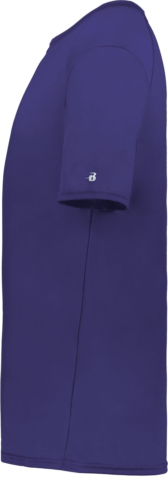 Left View of BA PURPLE B-CORE TEE