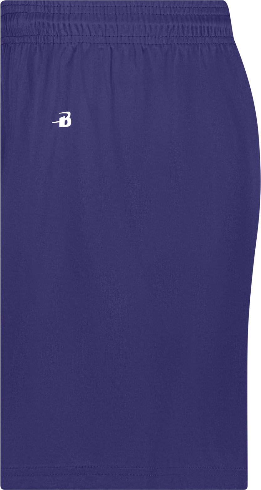 Left View of BA PURPLE LADIES B-CORE SHORT