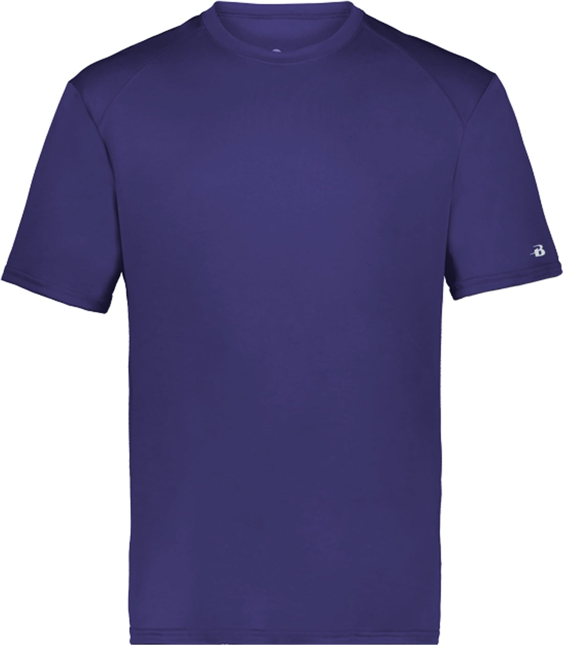 Left View of BA PURPLE YOUTH B-CORE TEE