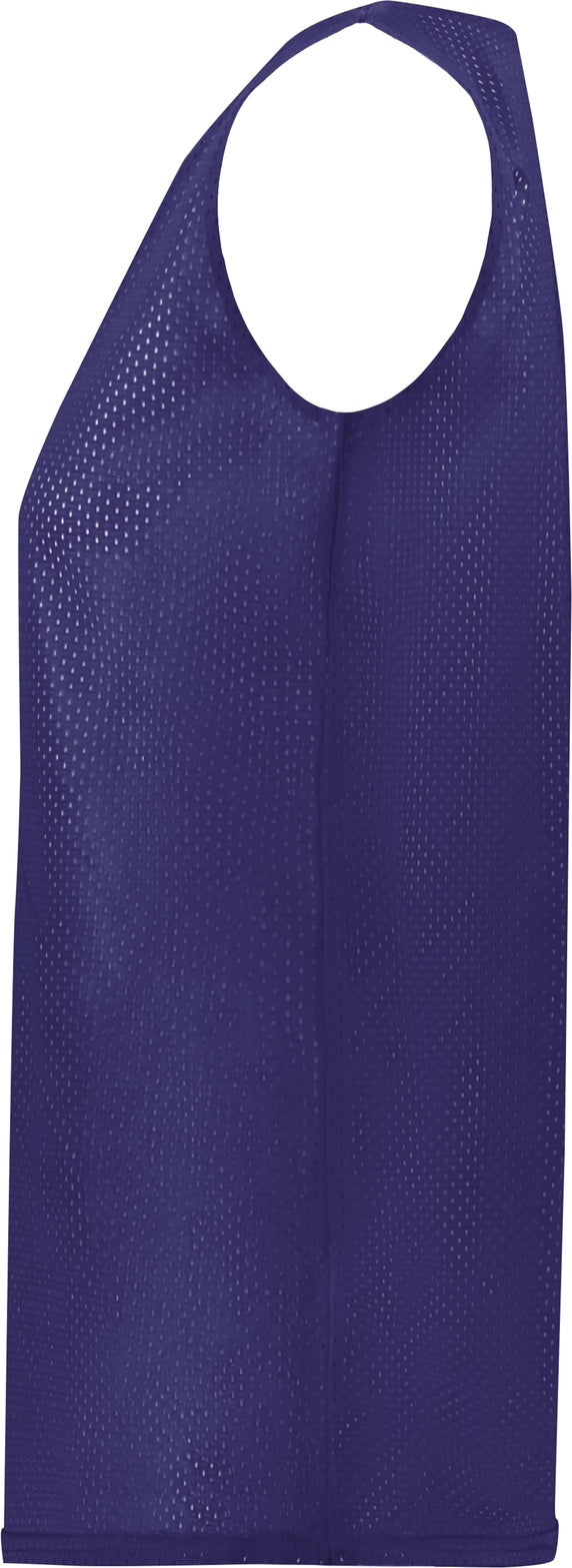 Left View of BA PURPLE/WHITE LADIES MESH REVERSIBLE JERSEY
