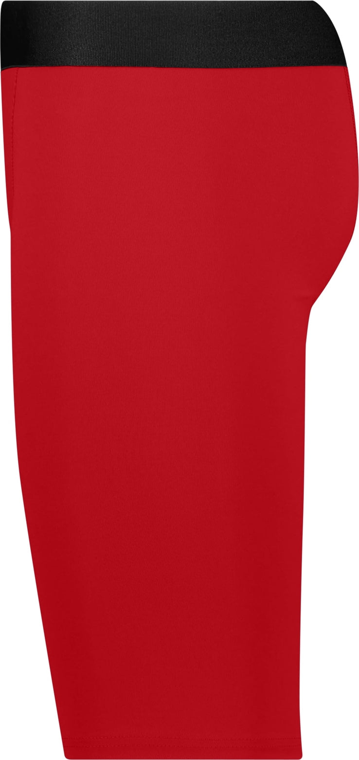 Left View of BA RED COMPRESSION SHORT