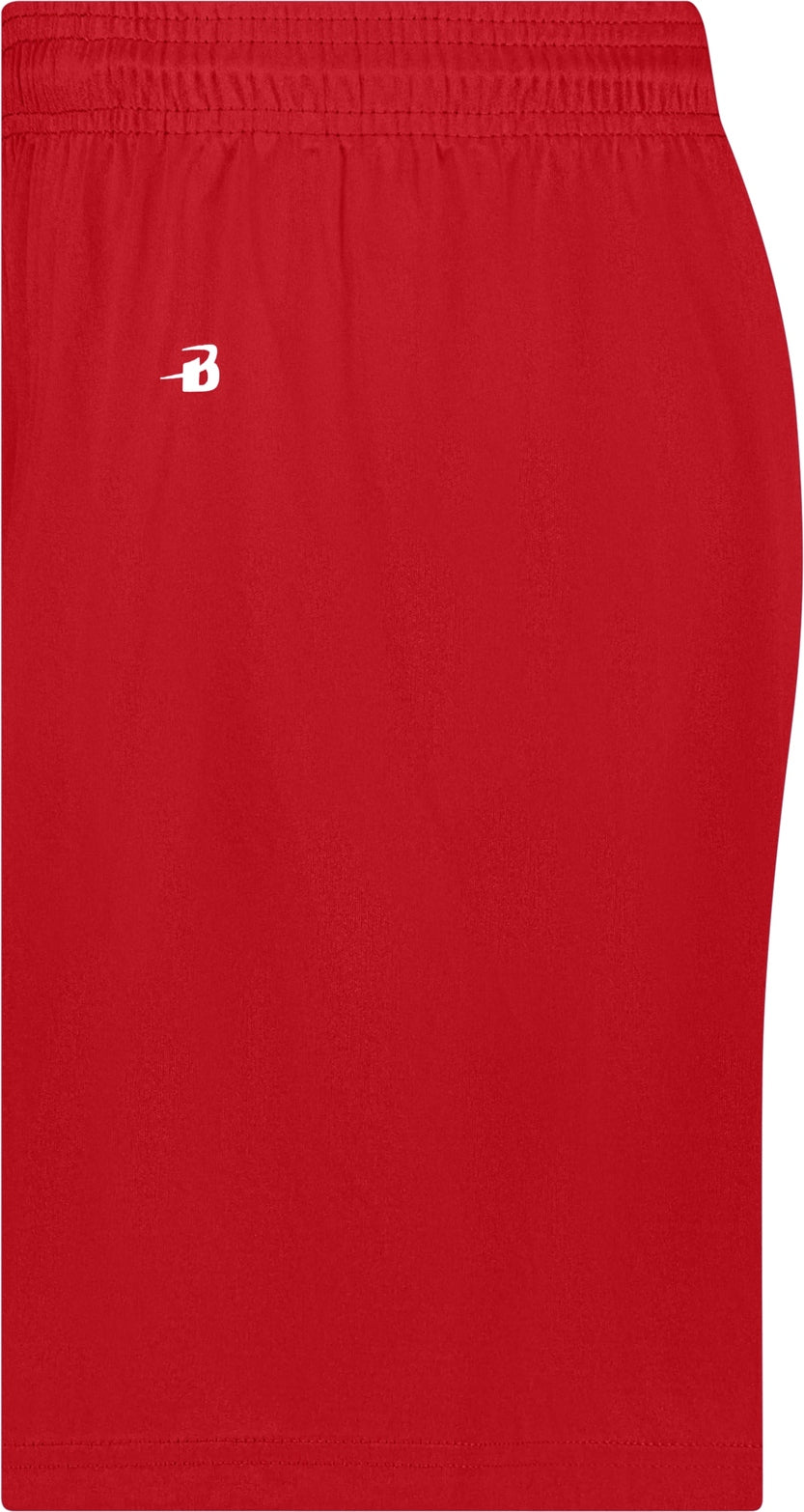 Left View of BA RED GIRLS B-CORE SHORT
