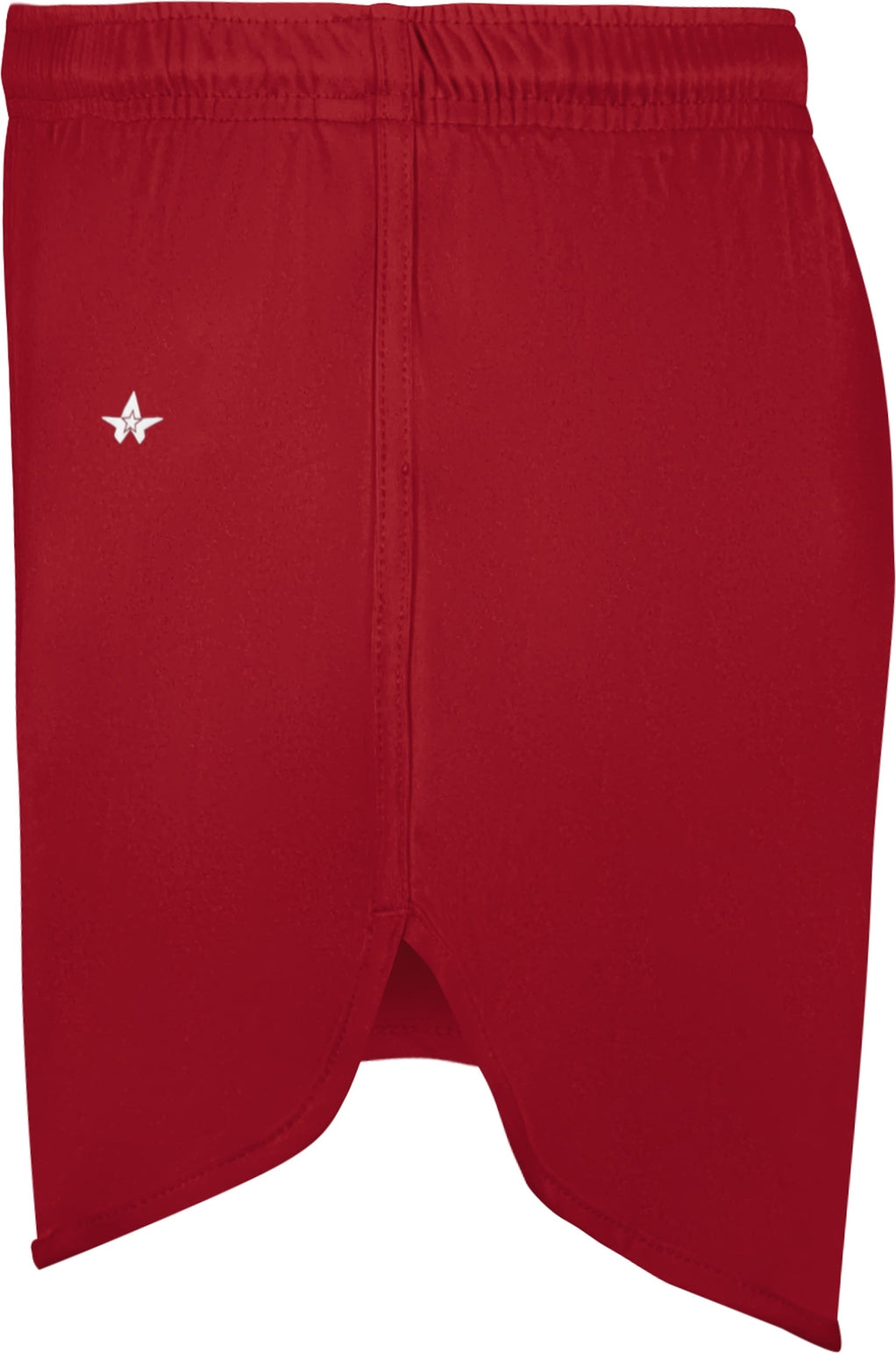 Left View of BA RED LADIES B-CORE TRACK SHORT