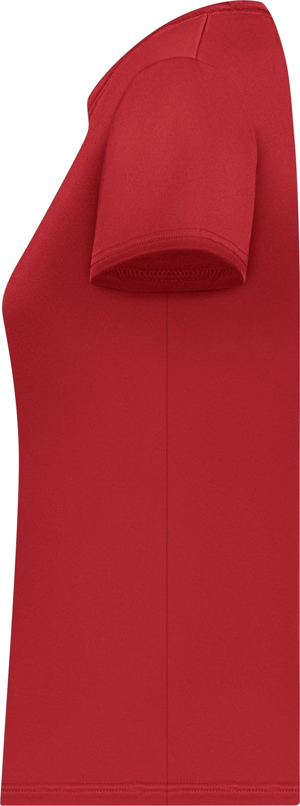 Left View of BA RED LADIES C2 TEE